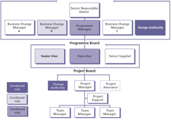 Tailoring prince2 organization diagram 2